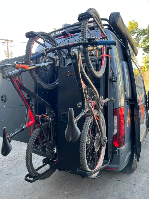 Fiamma Carry Bike Bike Rack For Transit Custom With Barn Doors