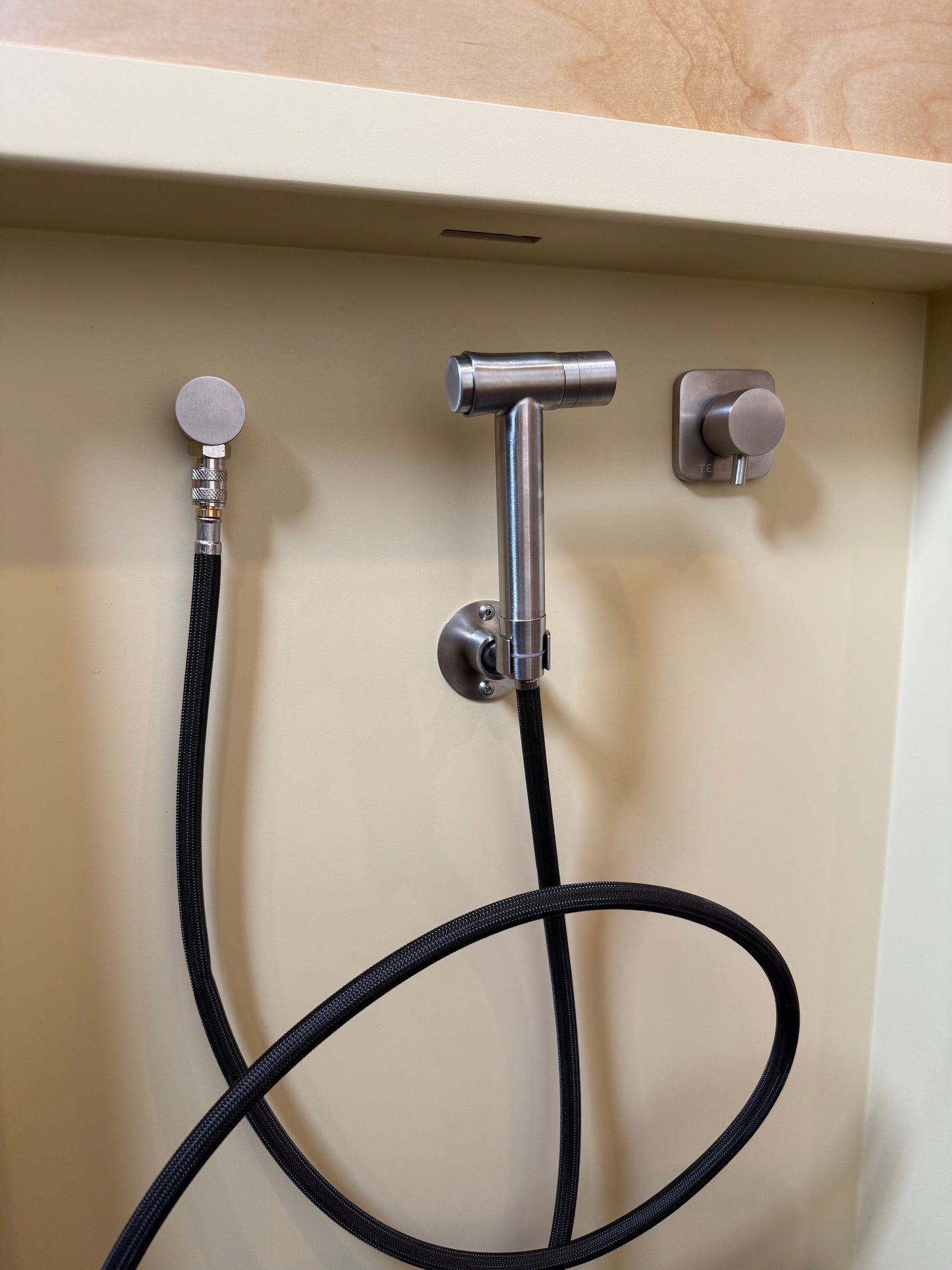 Stainless Steel RV and Marine Shower Port System