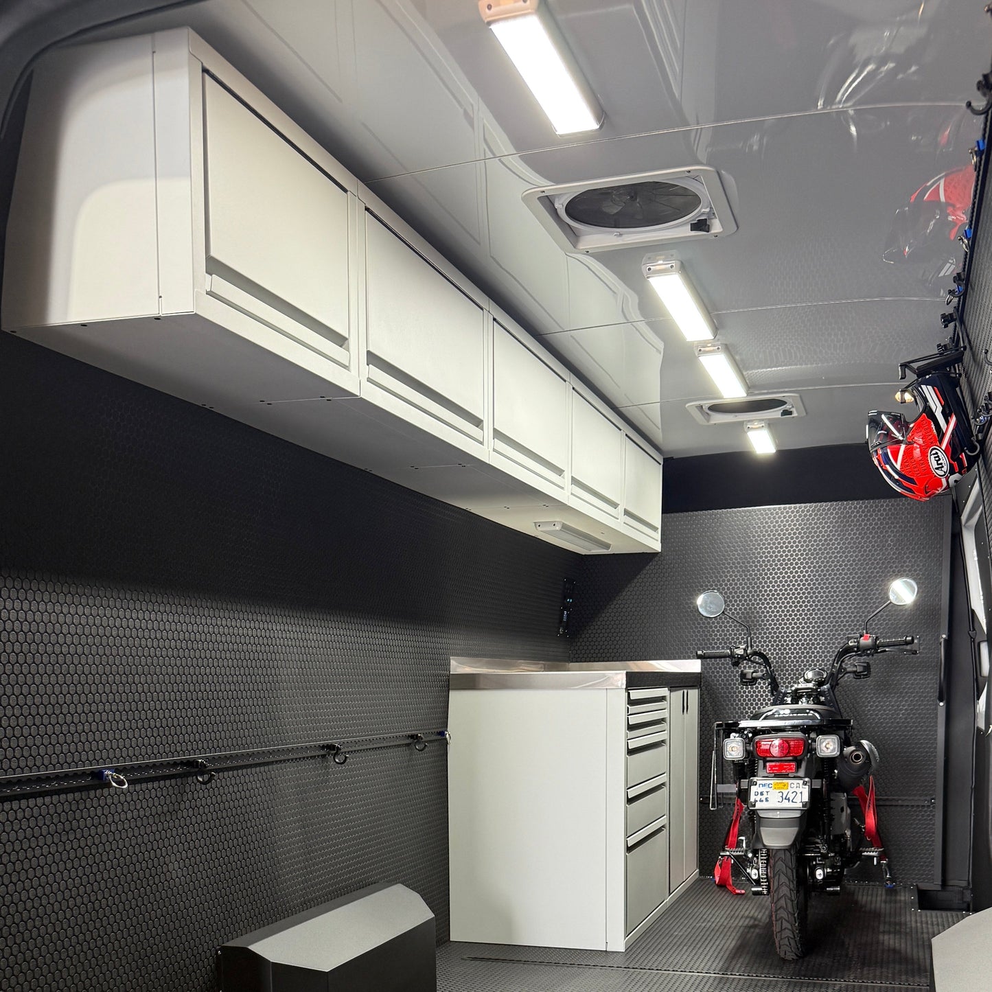 Sprinter Van Overhead Cabinet, 16"H x 14"D x 24"W