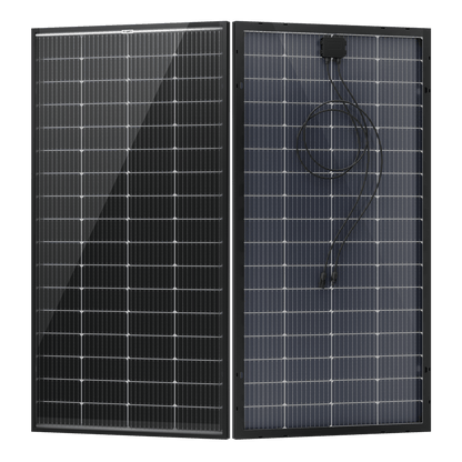 BougeRV 200 Watt Rigid Bifacial 10BB Mono Solar Panel