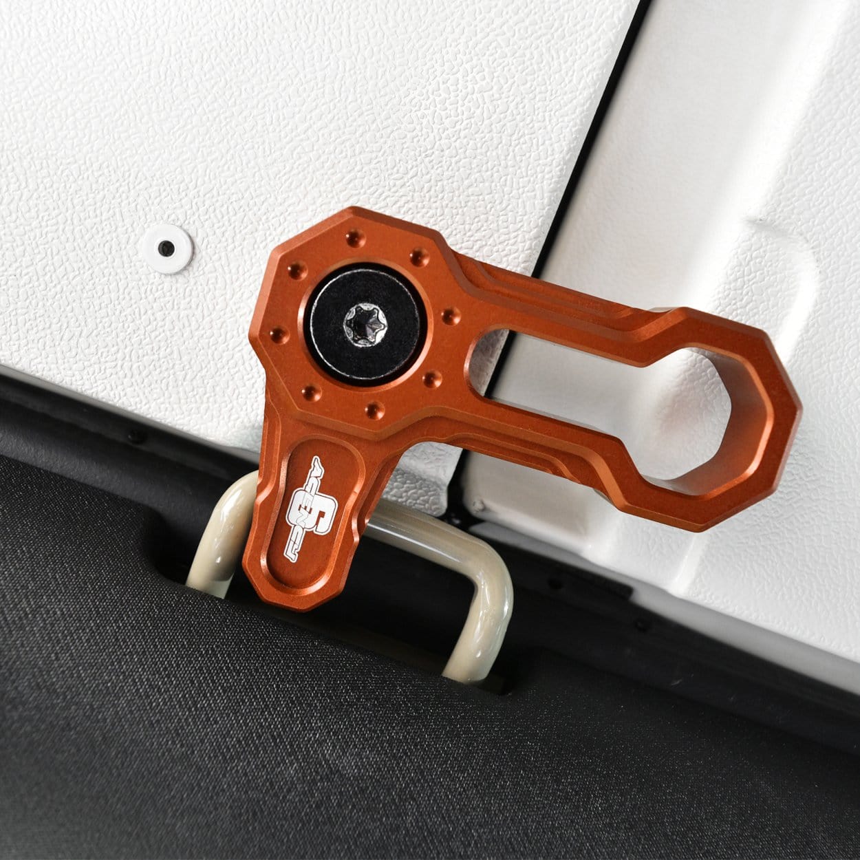 L-SHAPED ROOF LOCKS - JK JEEP (Set of 4) - ORANGE