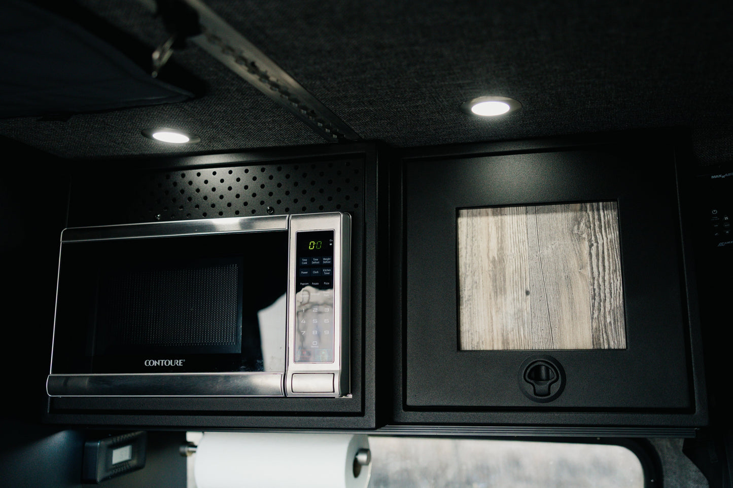 20" Microwave Cabinet - Angled