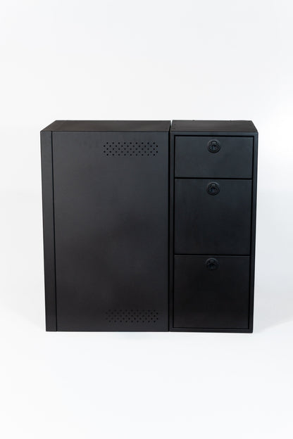 15" Three Drawer Base Cabinet (Shallow) - 15" x 18" x 36"