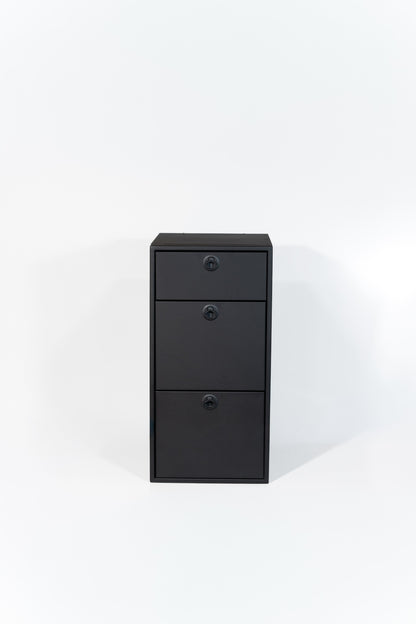 18" Three Drawer Base Cabinet