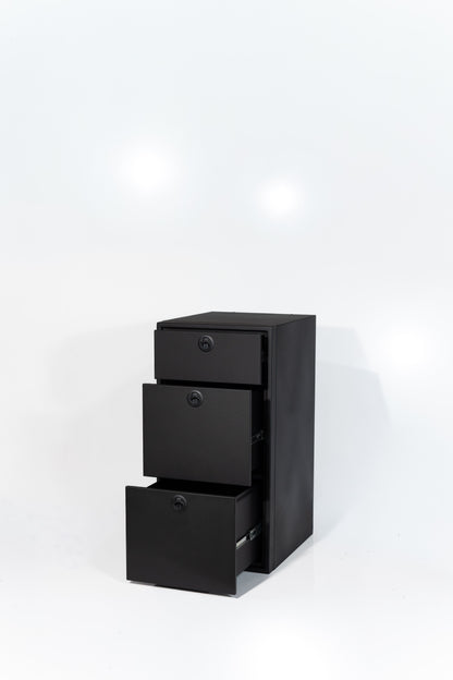 18" Three Drawer Base Cabinet