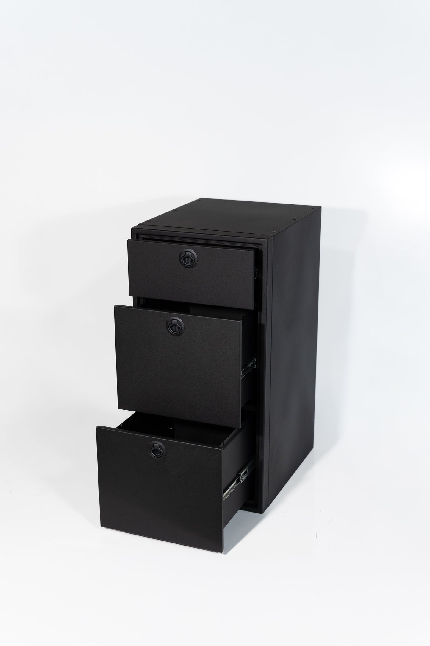 18" Three Drawer Base Cabinet