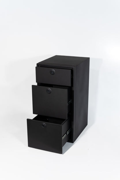 18" Three Drawer Base Cabinet