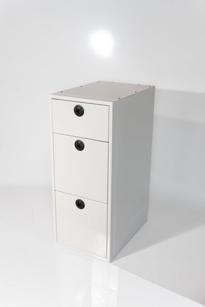 15" Three Drawer Base Cabinet (Shallow) - 15" x 18" x 36"
