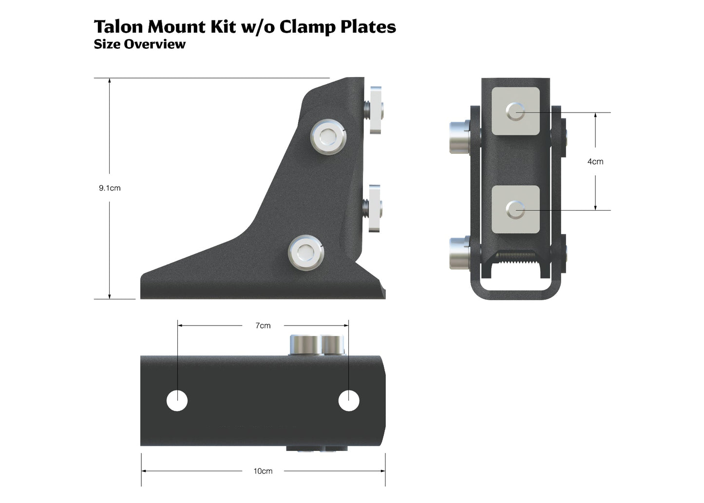 KAMMOK Crosswing Talon Mount Kit