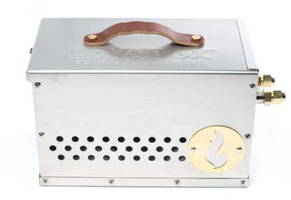 Reserve the Hekla now! The Hekla: 304 Sexy Stainless Steel LavaBox with Dual-Burner