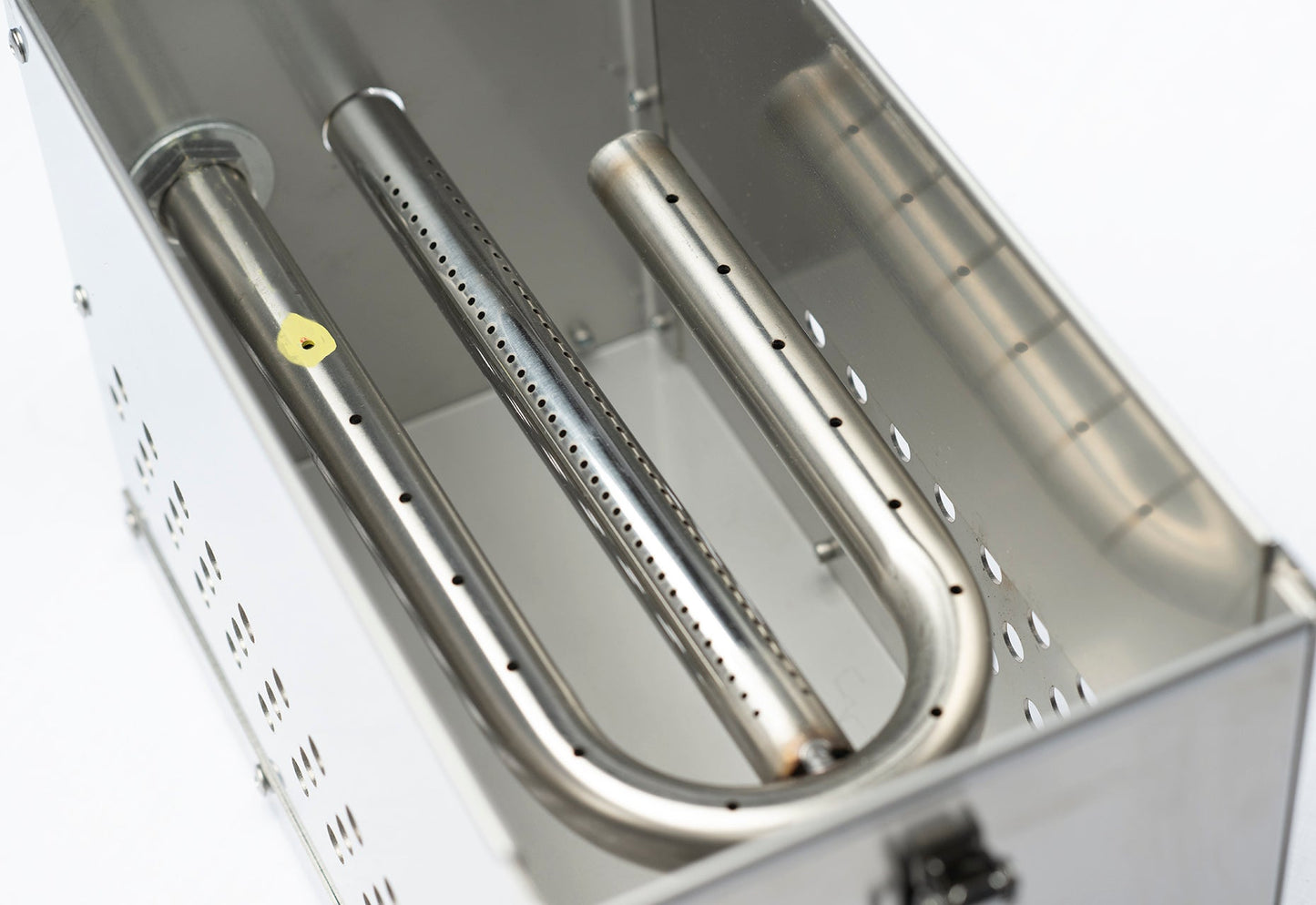 Reserve the Hekla now! The Hekla: 304 Sexy Stainless Steel LavaBox with Dual-Burner