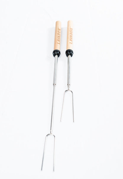 Nyx Styxx Telescoping Marshmallow Roasting Sticks: 4 Pack
