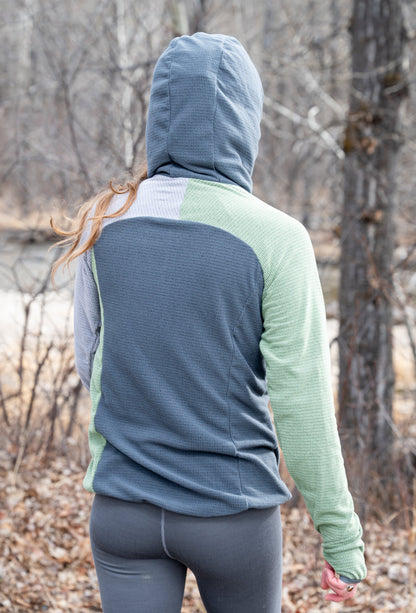 Women's Half-Zip Hooded Pullover Ultralight 115