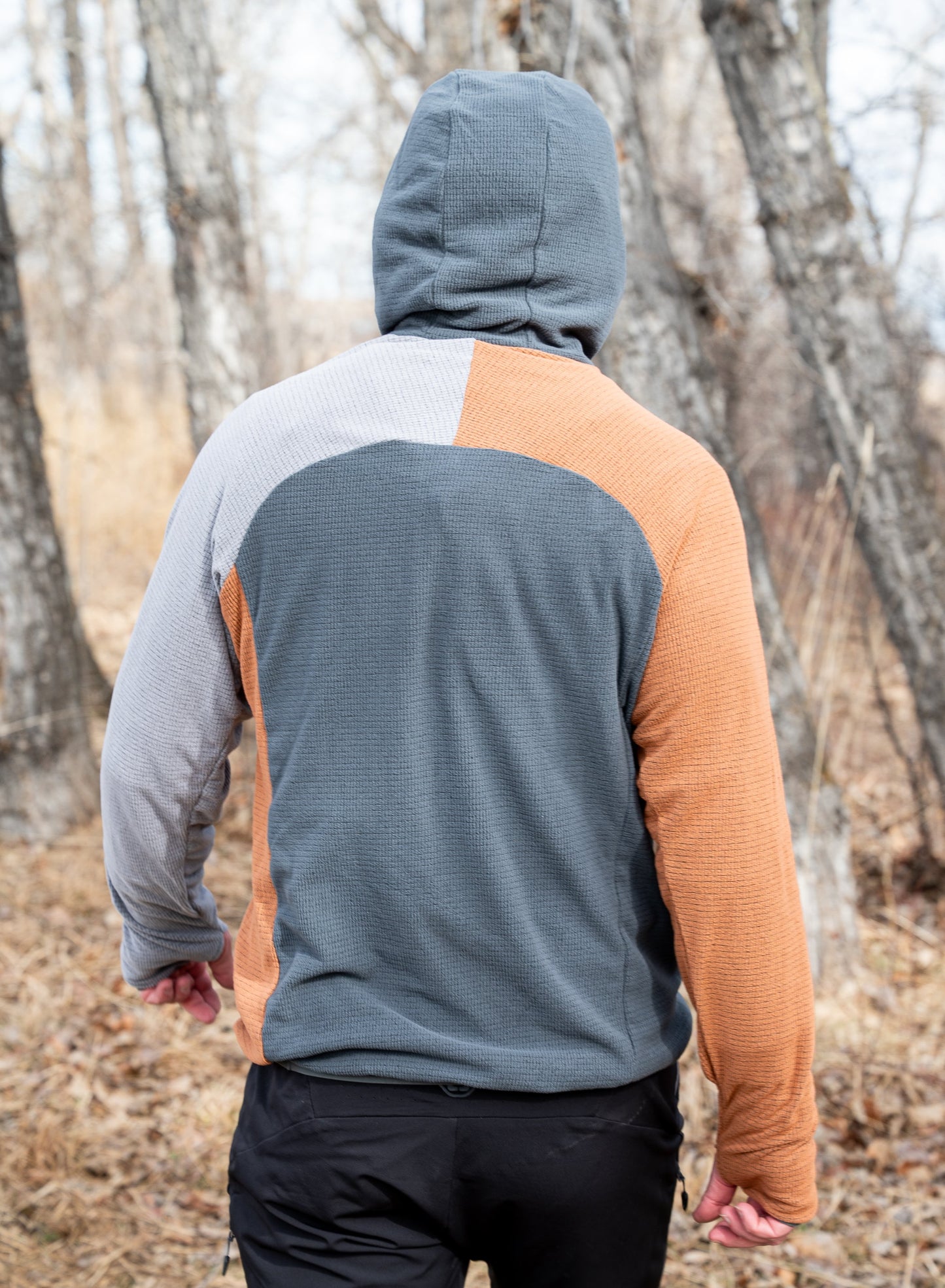 Men's Half-Zip Hooded Pullover Ultralight 115
