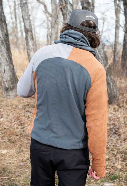 Men's Half-Zip Hooded Pullover Ultralight 115