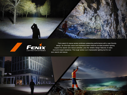 Fenix LR60R Rotary Switch Rechargeable Searchlight - 21000 Lumens