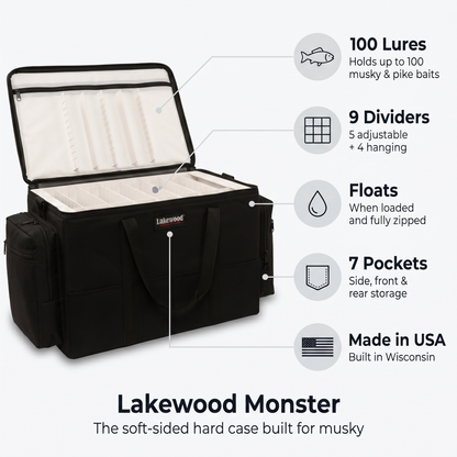 Musky Monster Freshwater Tackle Box