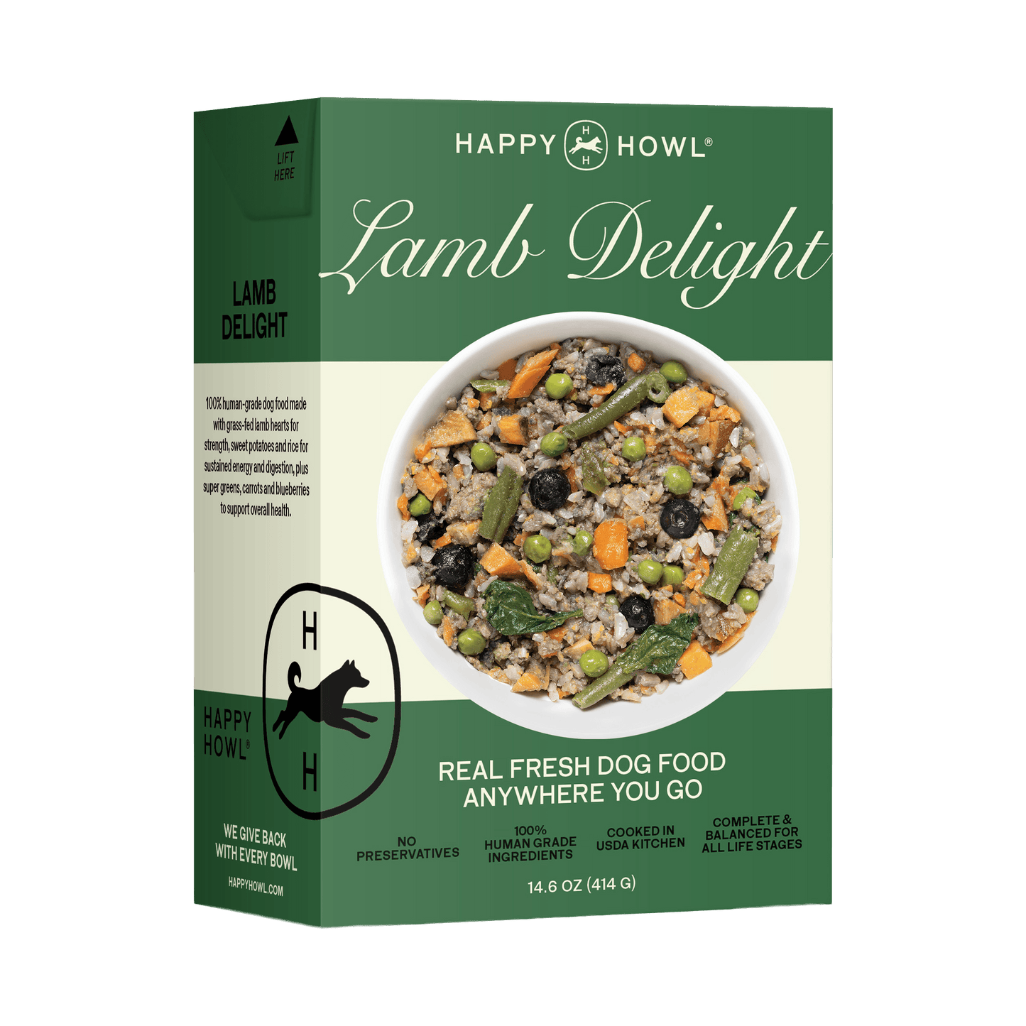100% Human-Grade Dog Food