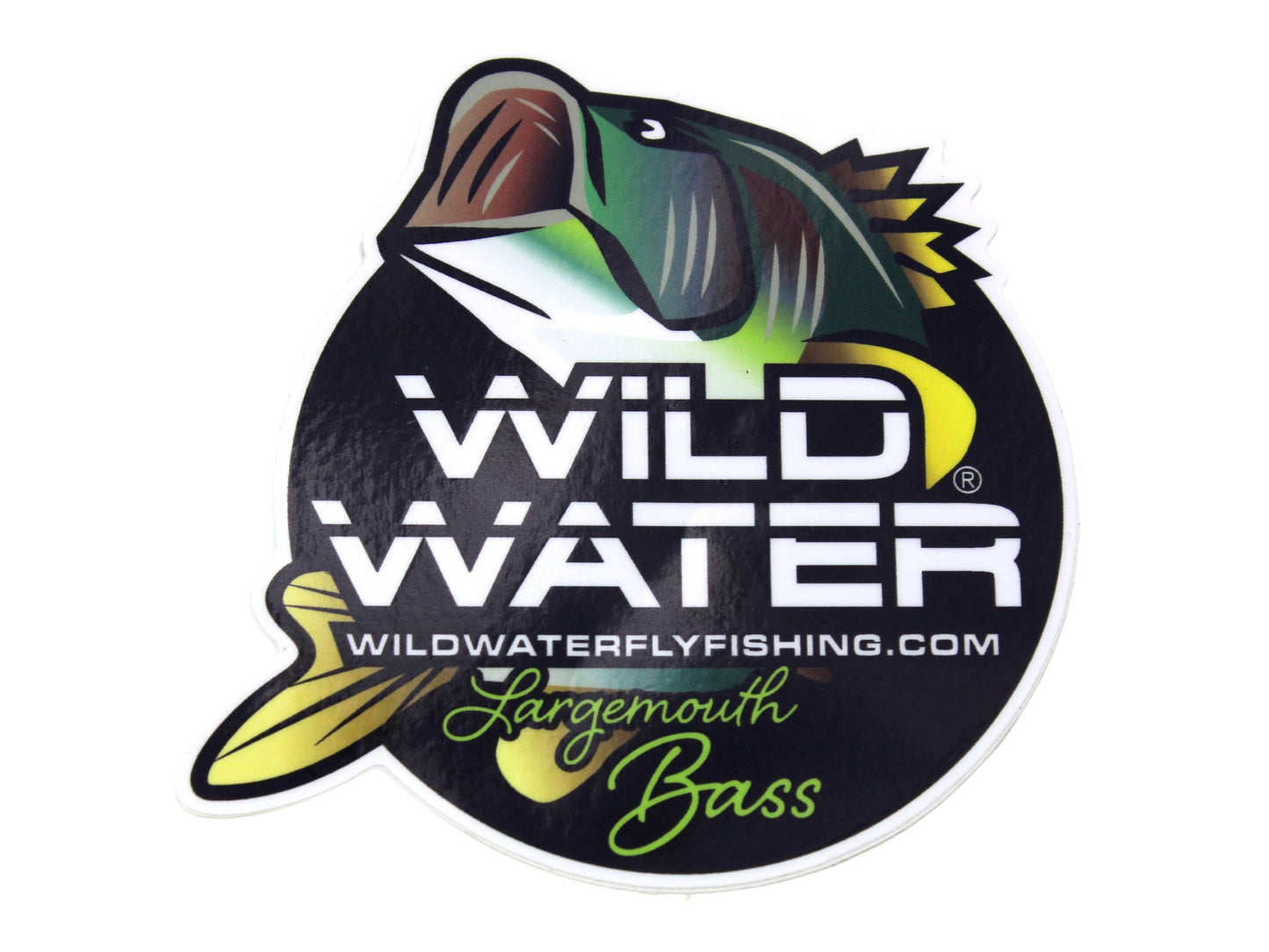 Largemouth Bass Sticker | Wild Water Fly Fishing