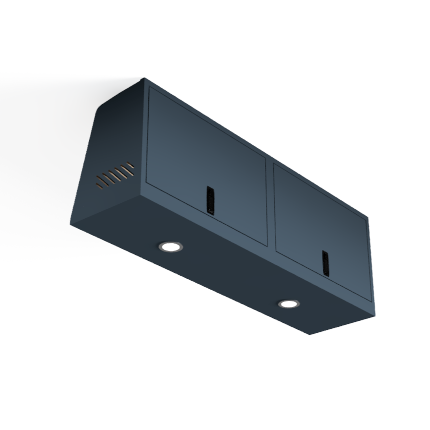 Overhead Van Cabinet | Squared Low Profile