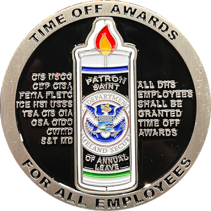 LL-001 Secretary Mayorkas Patron Saint CBP HSI CIS FEMA ICE Border Patrol Challenge Coin