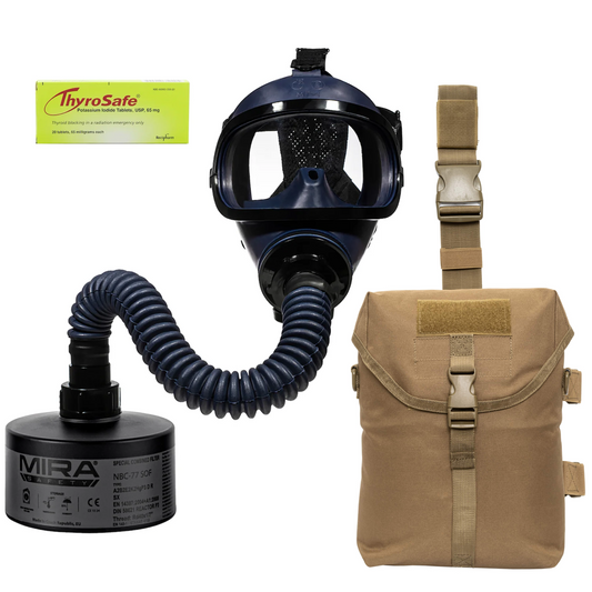 MIRA Safety Kids Gas Mask Nuclear Survival Kit