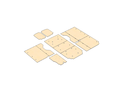 Ford Transit Medium Roof 148 Wood Wall Kit