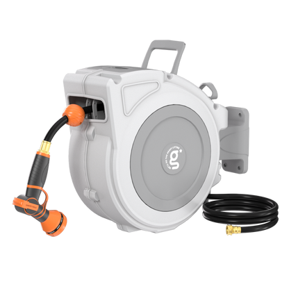 Giraffe Tools Retractable Garden Hose Reel-1/2 in-65ft