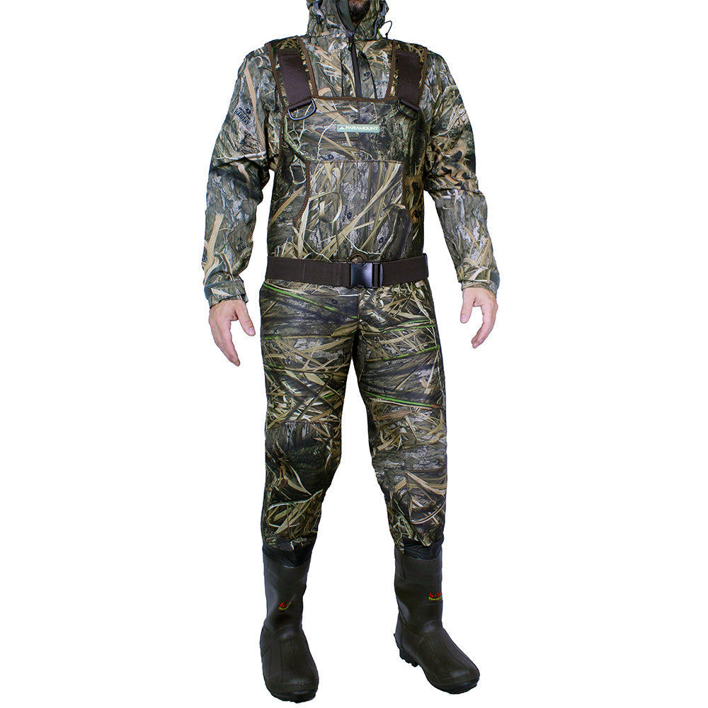 BAYOU 3.5mm Neoprene Camo Chest Wader 600g Boots