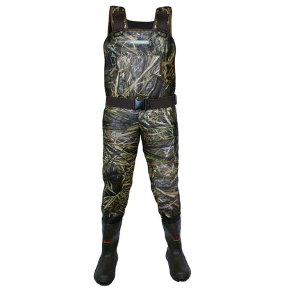 BAYOU 3.5mm Neoprene Camo Chest Wader 600g Boots