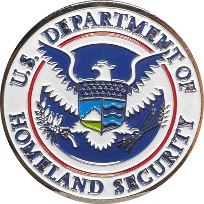 BL18-020 Santo Alejandro N. Mayorkas Homeland Secretary Challenge Coin Saint Mayorkas S1 Patron Saint of Admin Leave CBP HSI FEMA USCC TSA