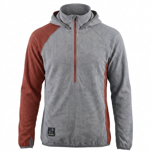 Men's Half-Zip Hooded Pullover AIR 70