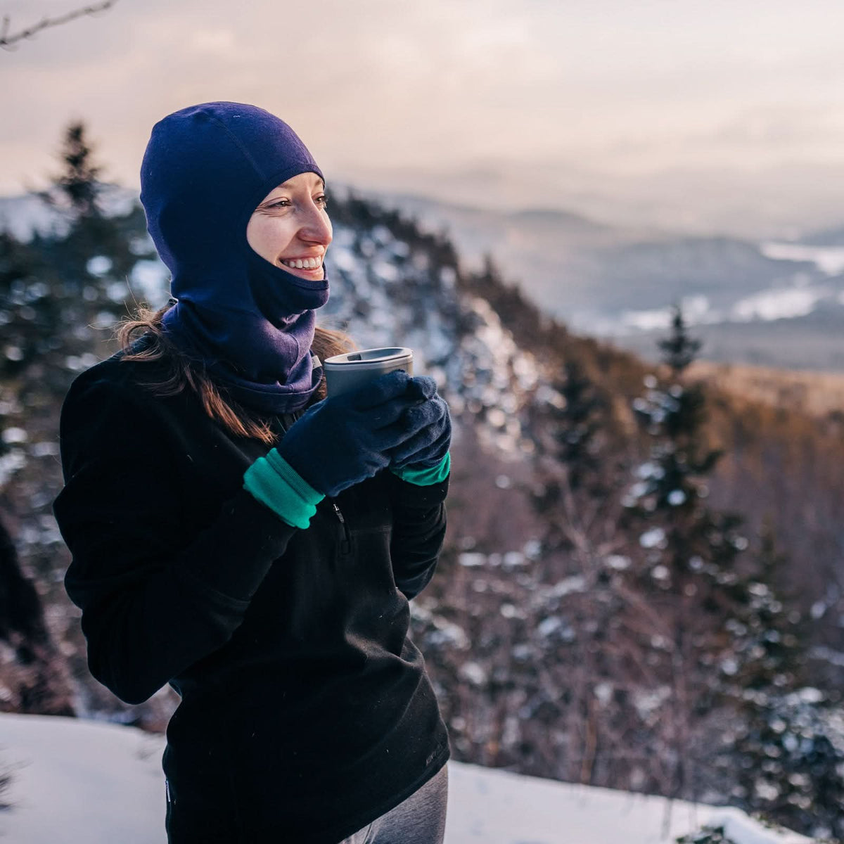 Midweight Wool Balaclava - 100% Merino Wool