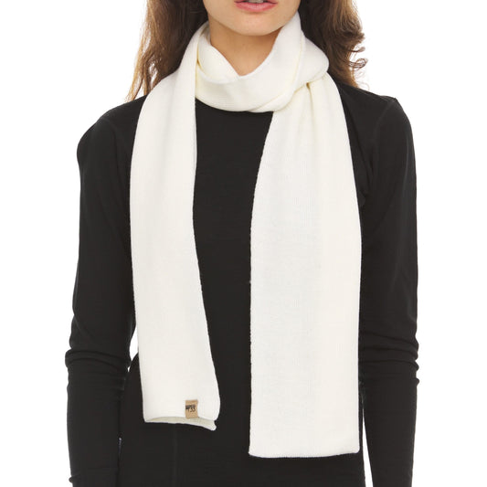 Merino Wool Knit Scarf | 100% Merino Wool
