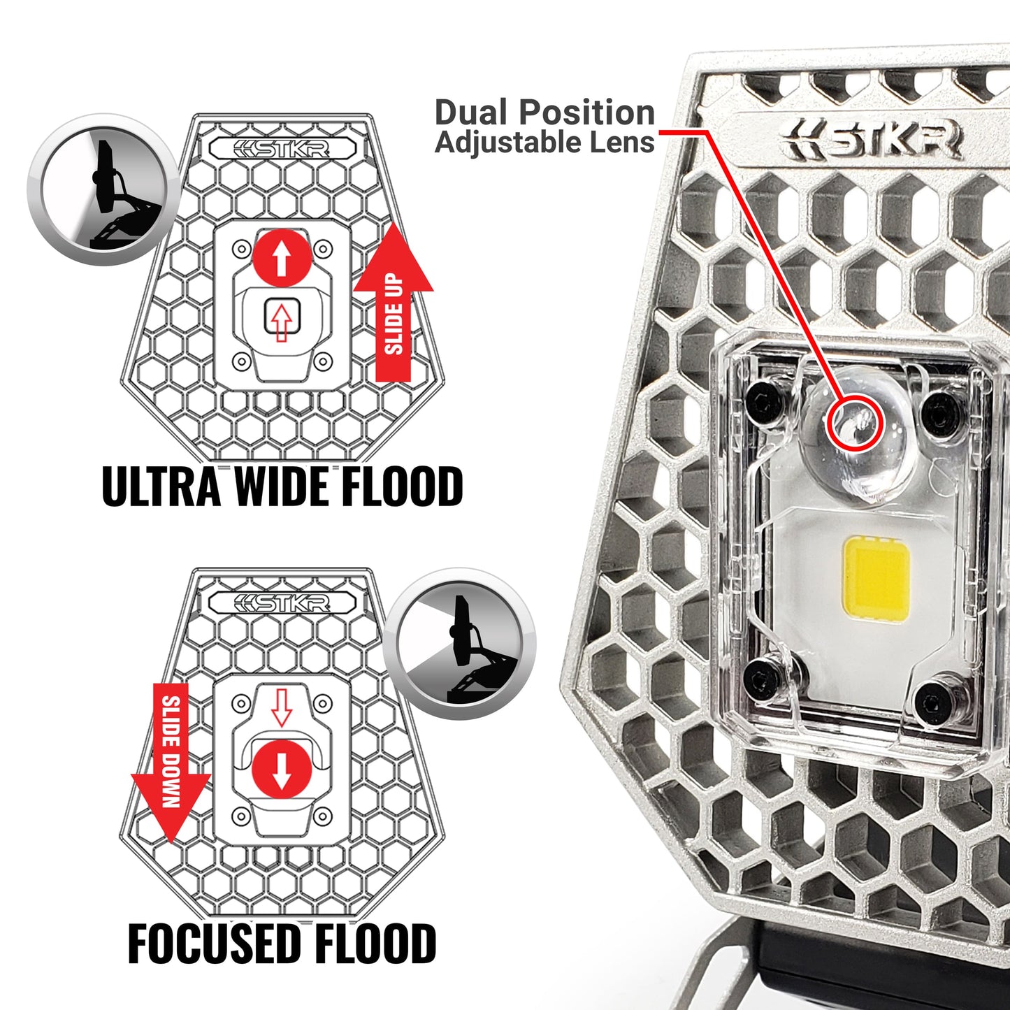 Mobile Task Light - 1200 Lumen Flood Light