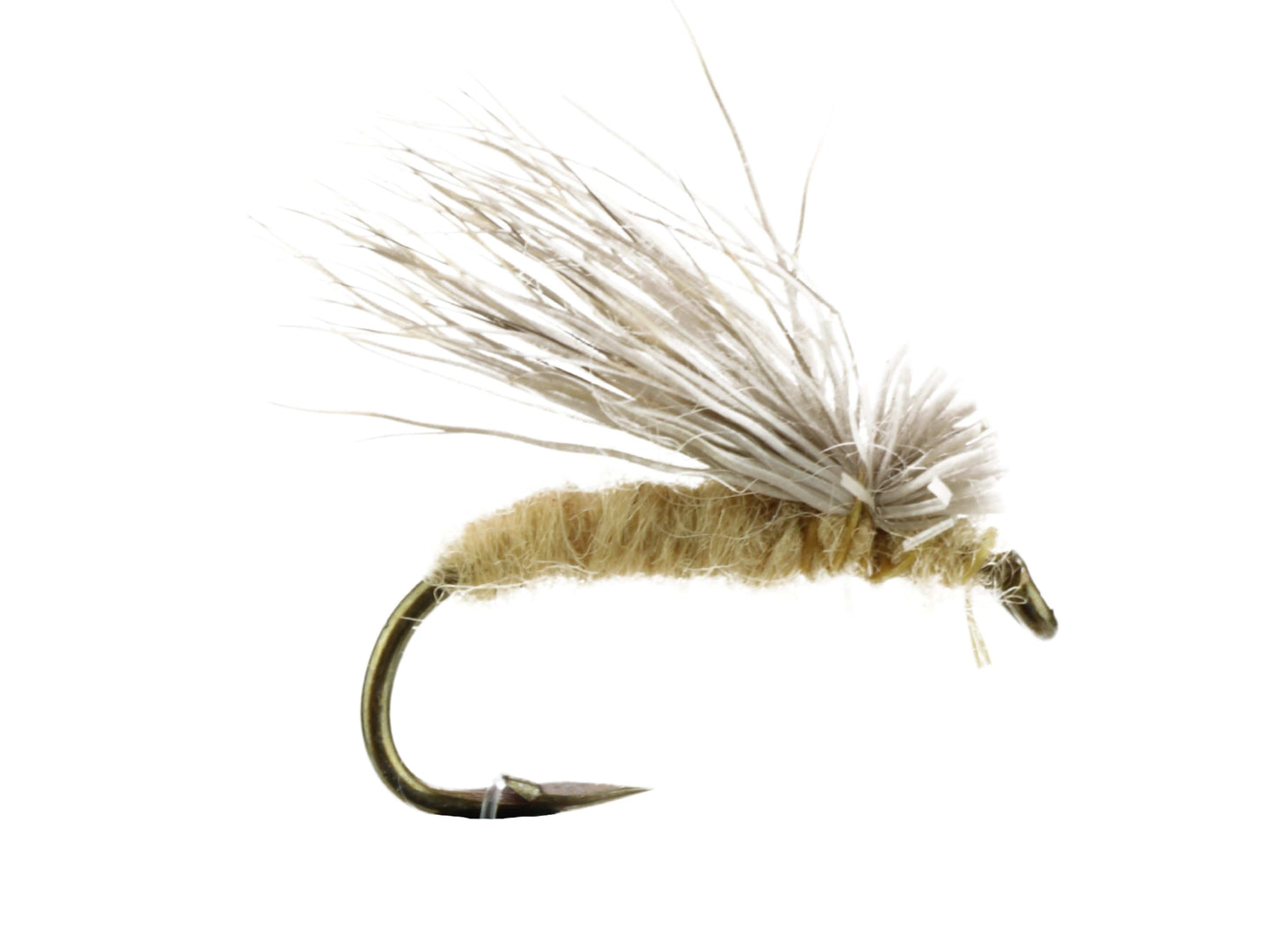 Tan Elk Caddis (No Hackle), Size 12 | Qty. 6 | Wild Water Fly Fishing