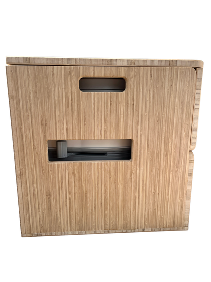 Porta Potti 565E/365 Curve Bamboo Toilet Lift top Cabinet Flat Pack Kit