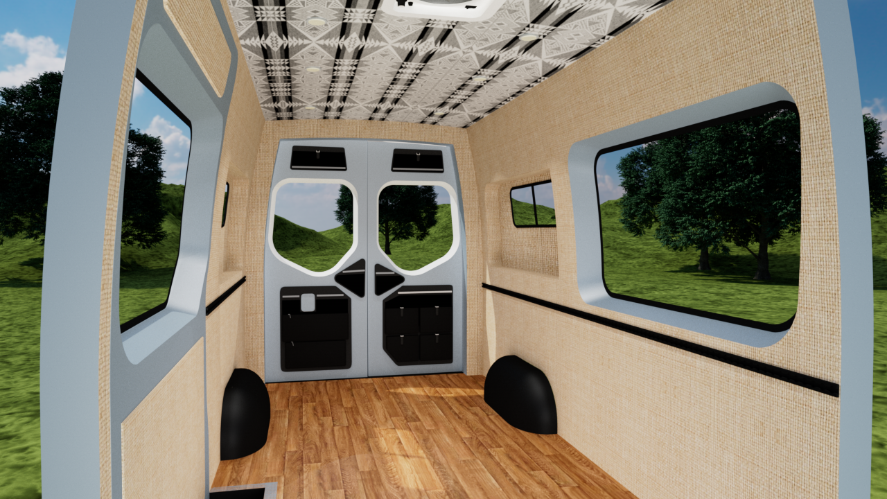 Mercedes Sprinter 170" High Roof Interior Panel Kit