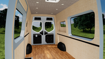 Mercedes Sprinter 144" Low Roof Interior Panel Kit