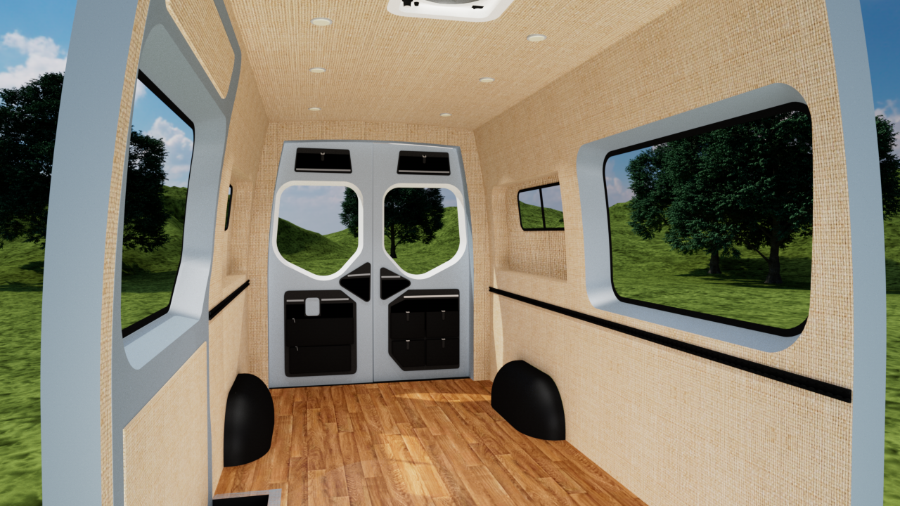 Mercedes Sprinter 144" High Roof Interior Panel Kit