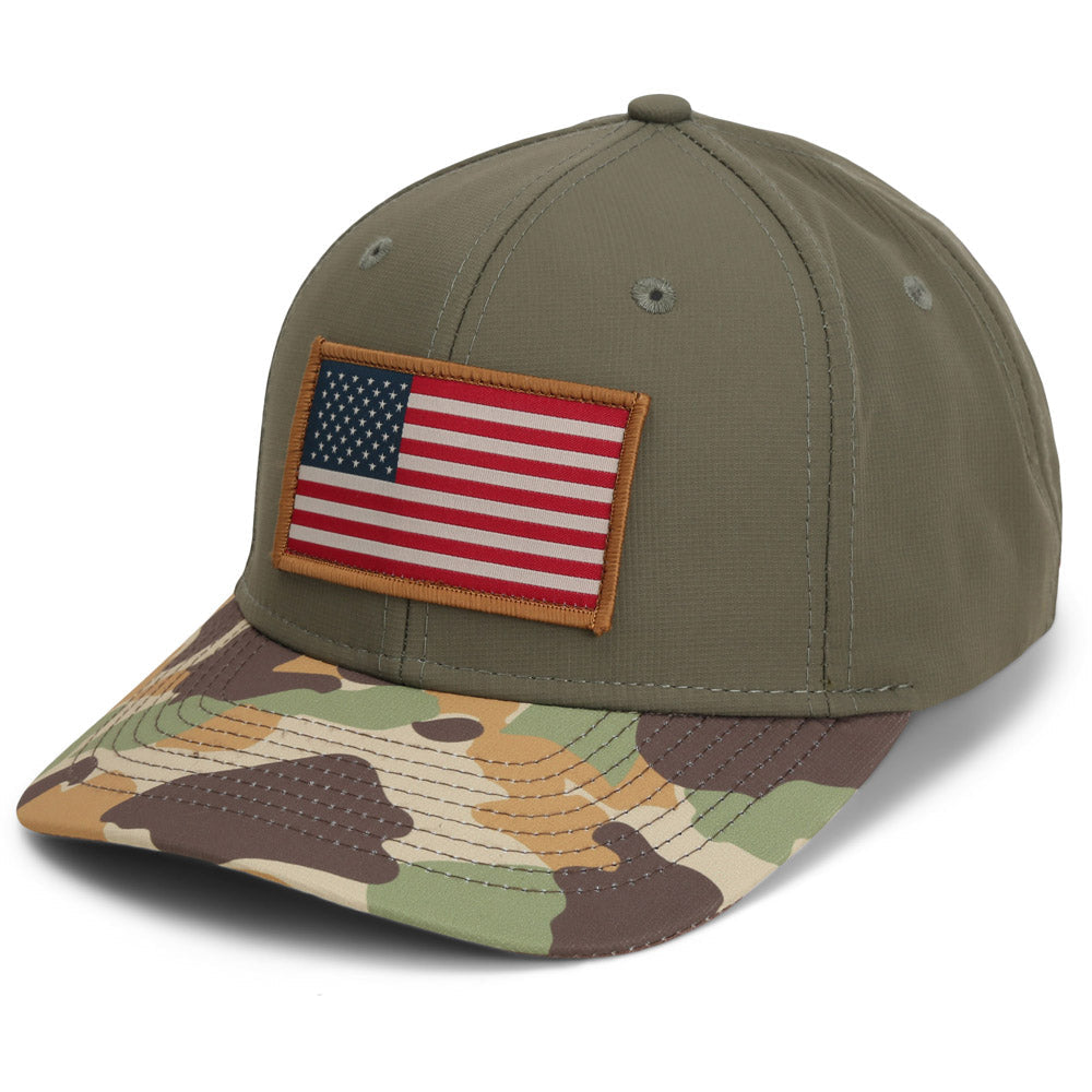 Riverside Old School Flag Cap Structured Ripstop Cap