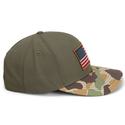 Riverside Old School Flag Cap Structured Ripstop Cap