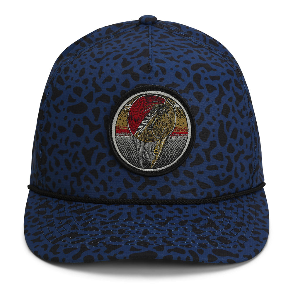 Dead Drift Fly Fishing Patch Trucker Hat Rope Cap