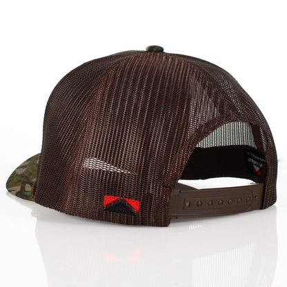 Mossy Oak Bottomland Turkey Feather Meshback Cap