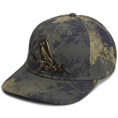 Mayfly Match the Hatch Fly Fishing 6-Panel Cap