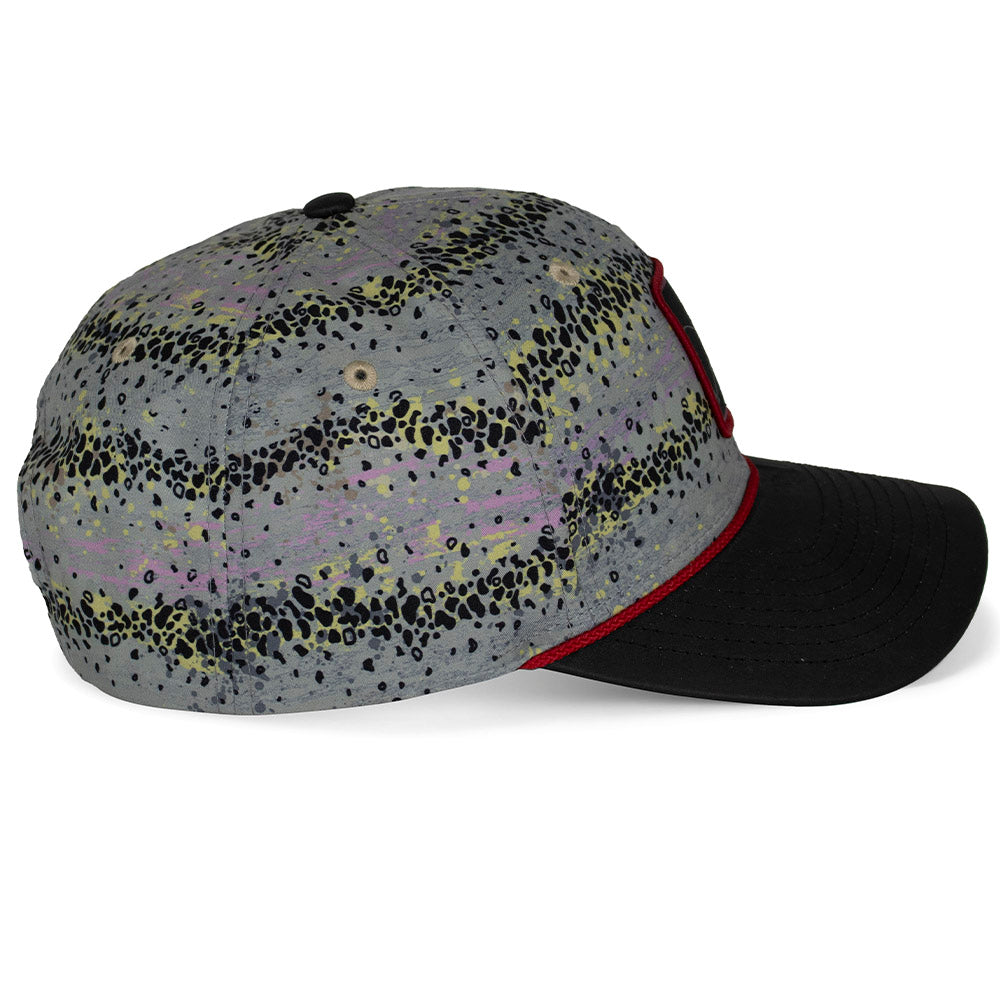 Dancing Skeletons Rainbow Trout 6-Panel Rope Cap