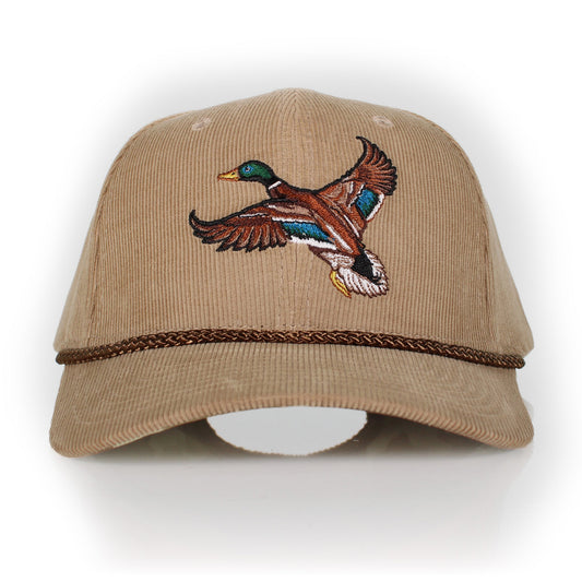 Corduroy Mallard Drake 6-Panel Performance Cap