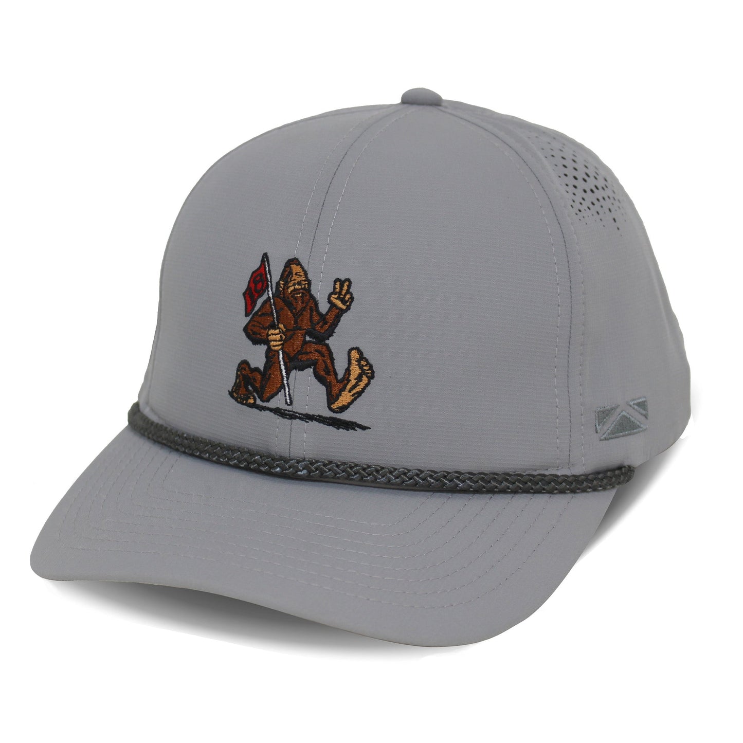 Golf Sasquatch Bigfoot Final Hole Performance Rope Cap