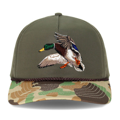 Landing Mallard 5-Panel Base Camp Performance Hat