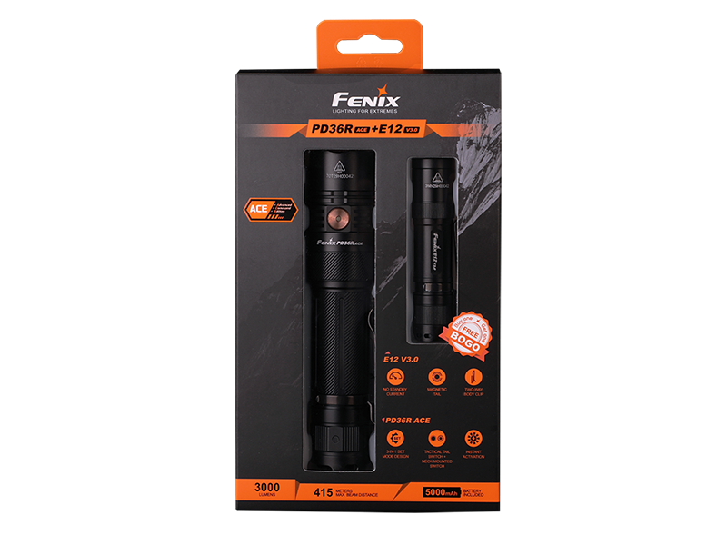 Fenix PD36R ACE Customizable Multi-Mode Flashlight